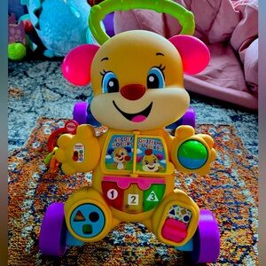 Fisher price walker - almost brand new - slightly used but works perfectly.